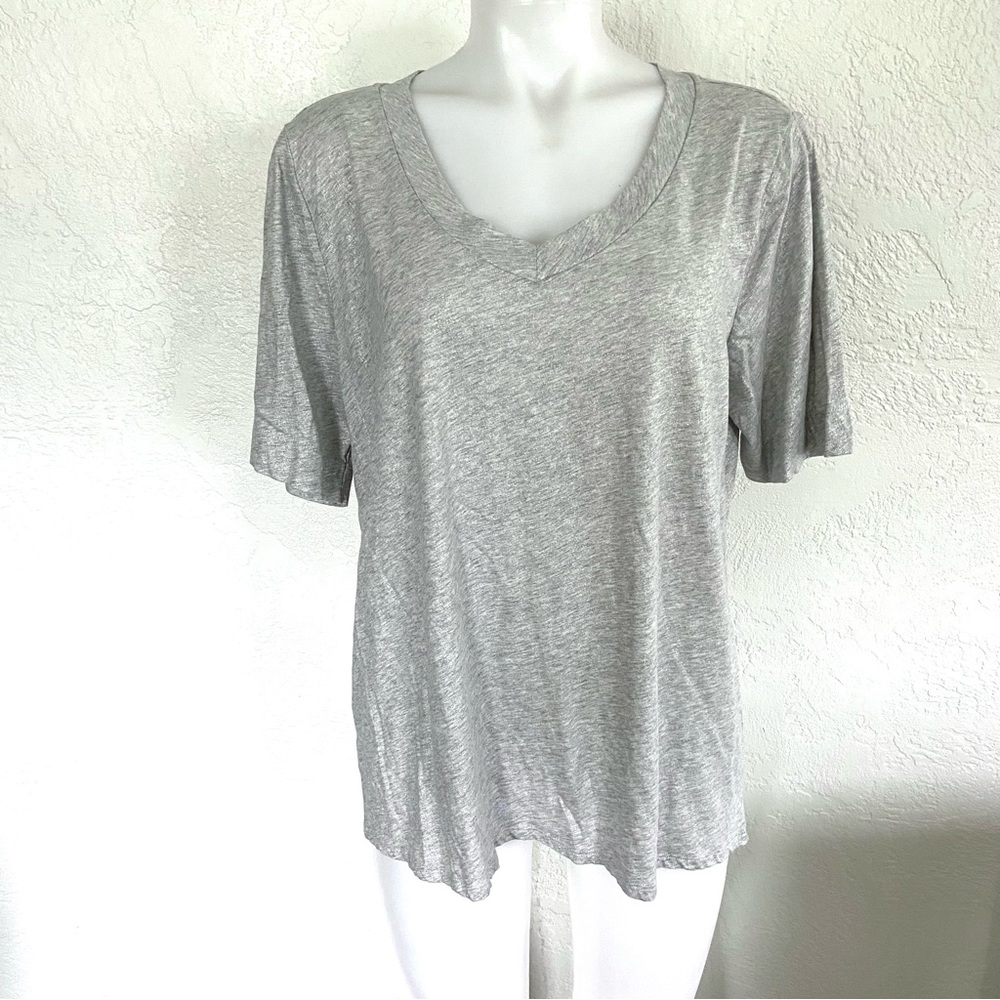 3/$25 Loft‎ vintage soft short sleeve tee silver XL
